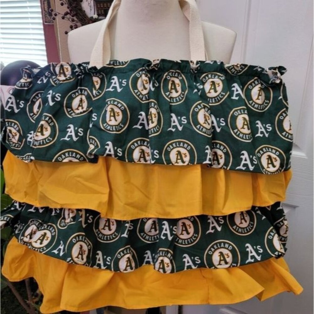 Women's Oakland A's baseball handbag shoulder bag tote